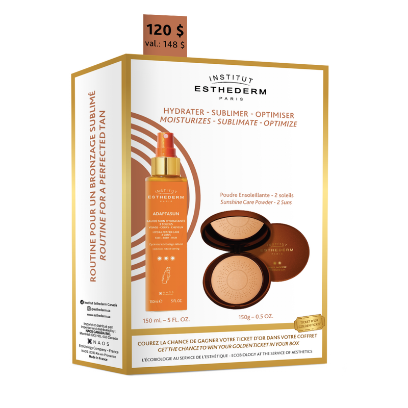 Coffret Eau de Soin 3*** + Poudre Ensoleillante 2**